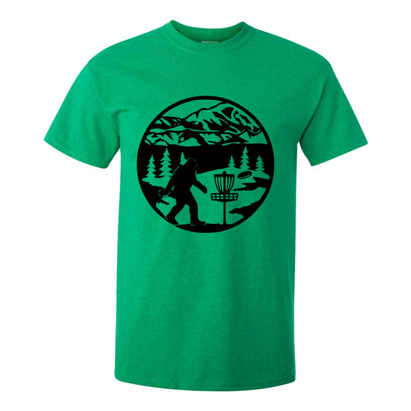 Disc Golf T Shirt SASQUATCH MOUNTAINS Discgolfer Discgolfing Shirt - Picture 1 of 16